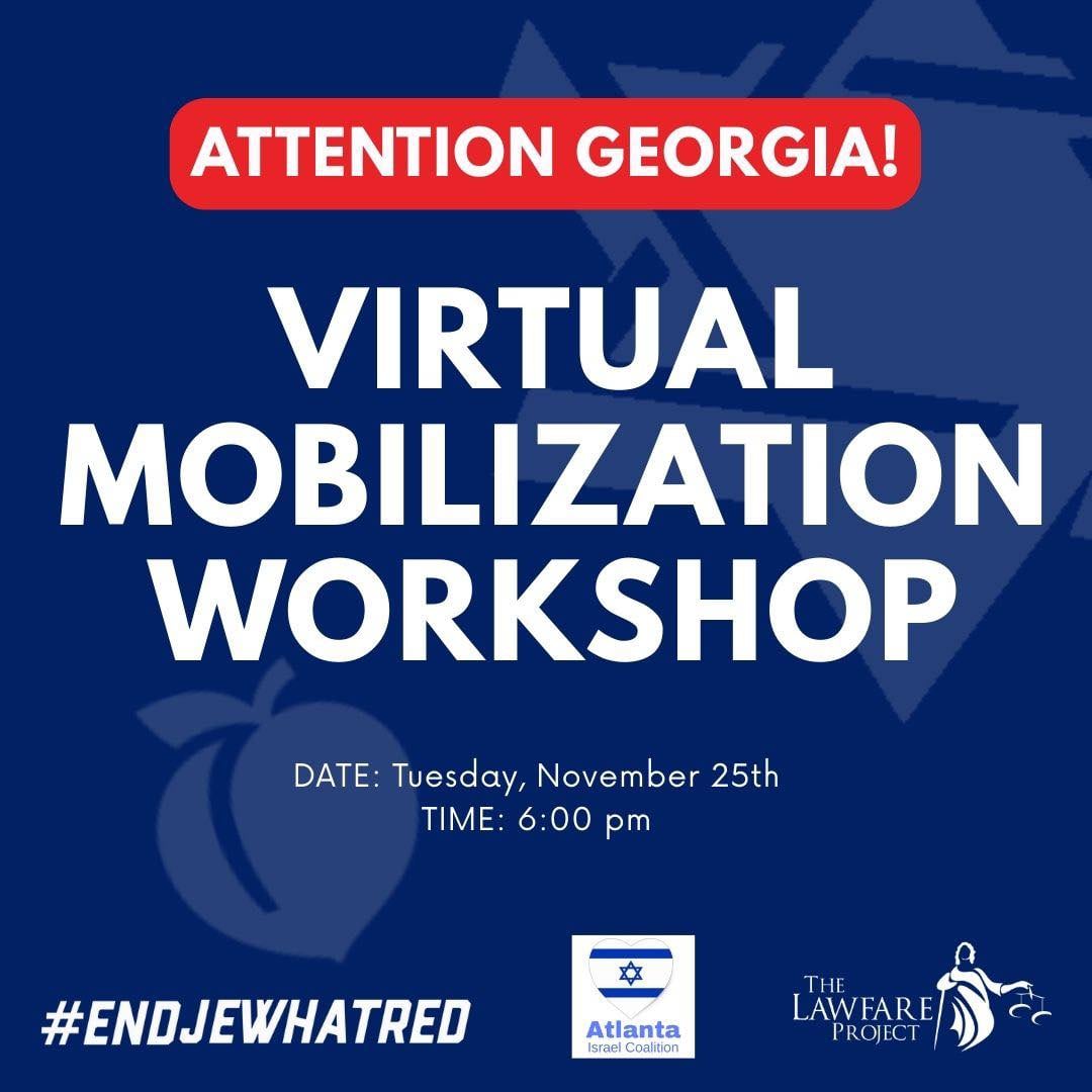 Virtual Mobilization Workshop, event graphic
